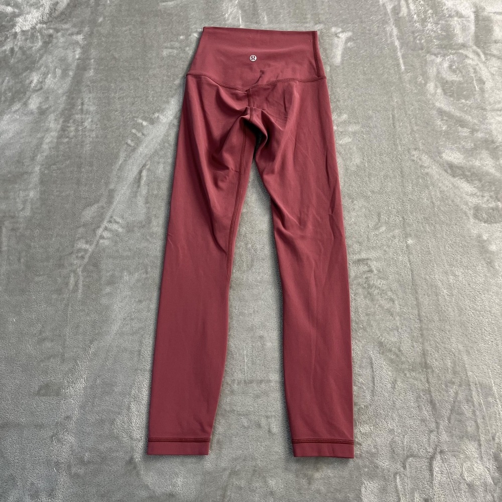 Lululemon Align Leggings Womens 0 Pink High Rise Stretch Yoga Pants‎ Athletic